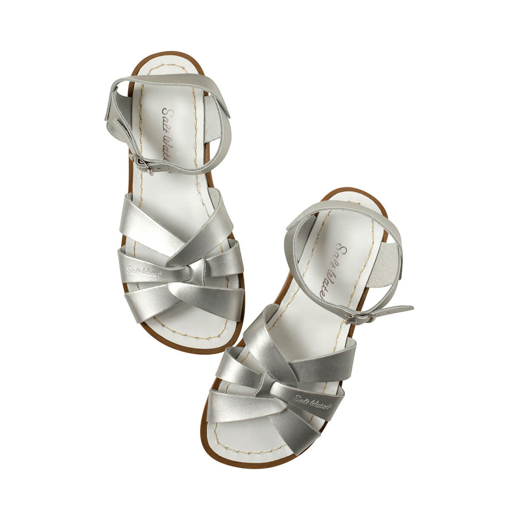 Original Sandals in Silver by Salt-Water