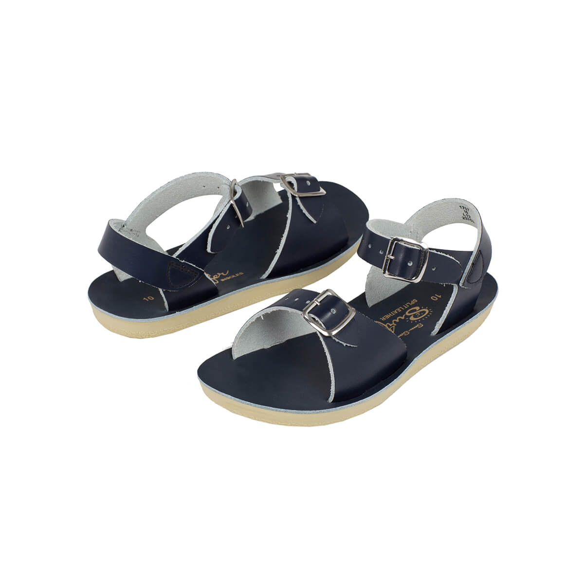 Surfer Sandals in Navy by Salt-Water