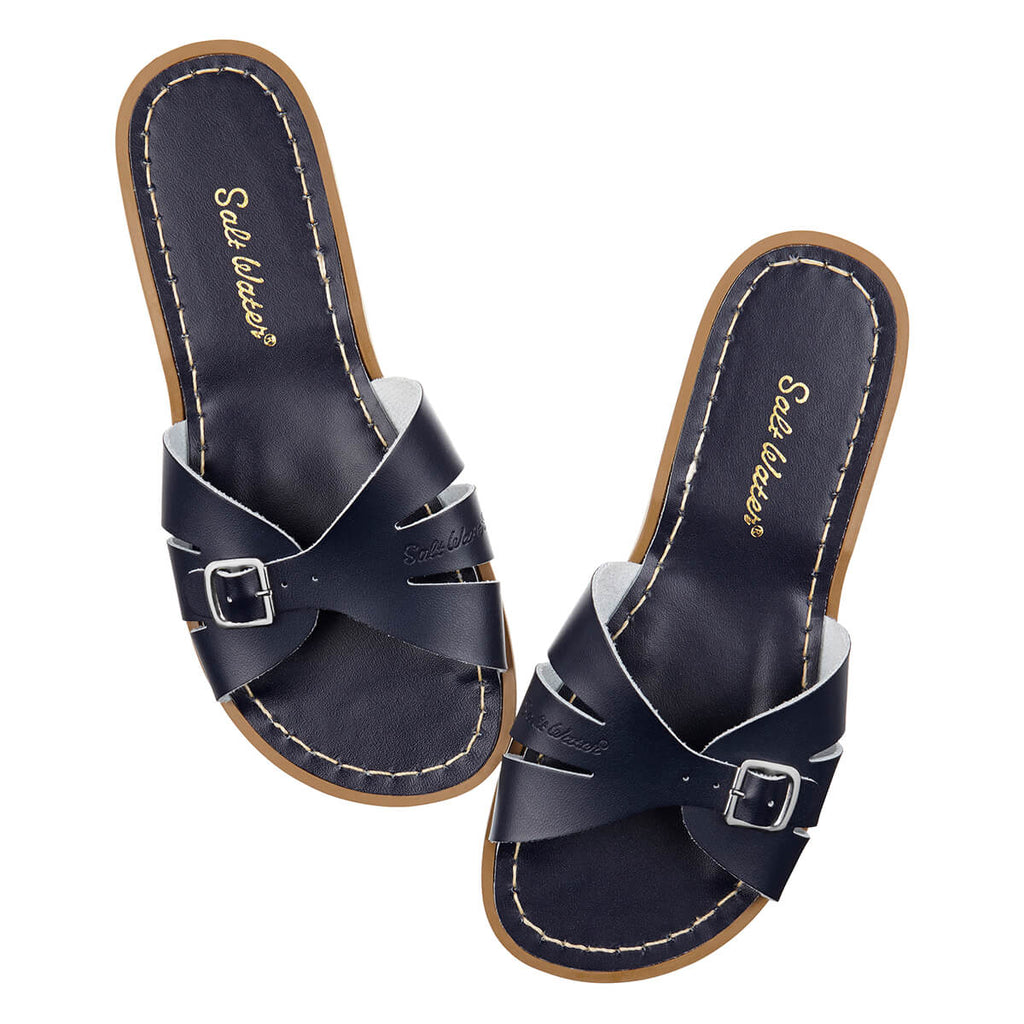 Classic Adult Slide in Navy by Salt-Water