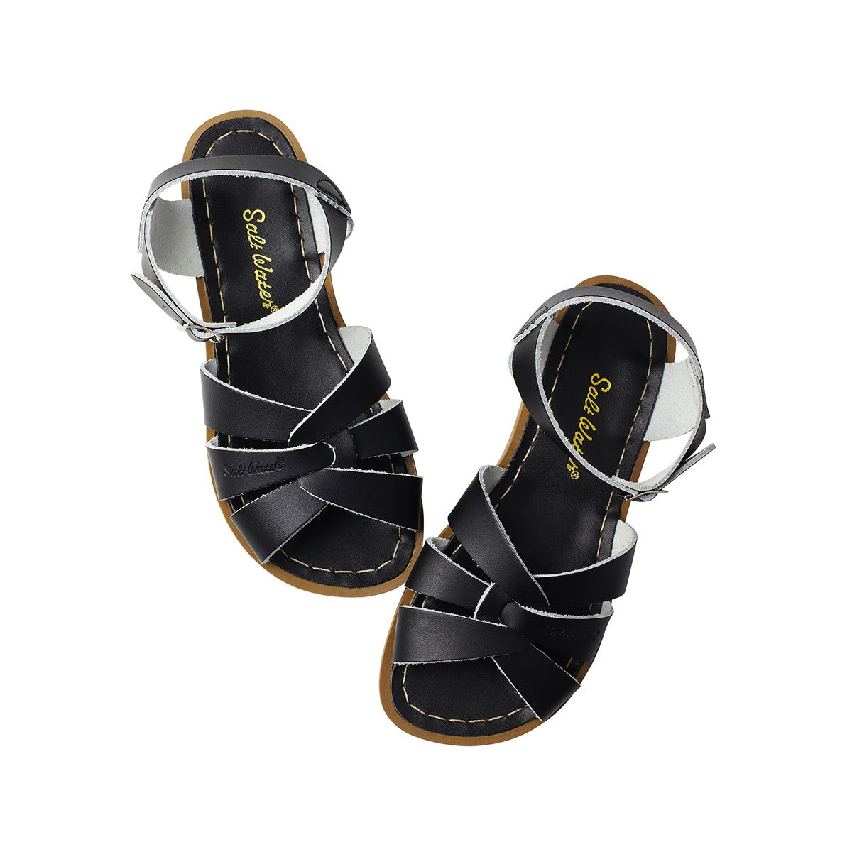 Original Sandals in Black by Salt-Water