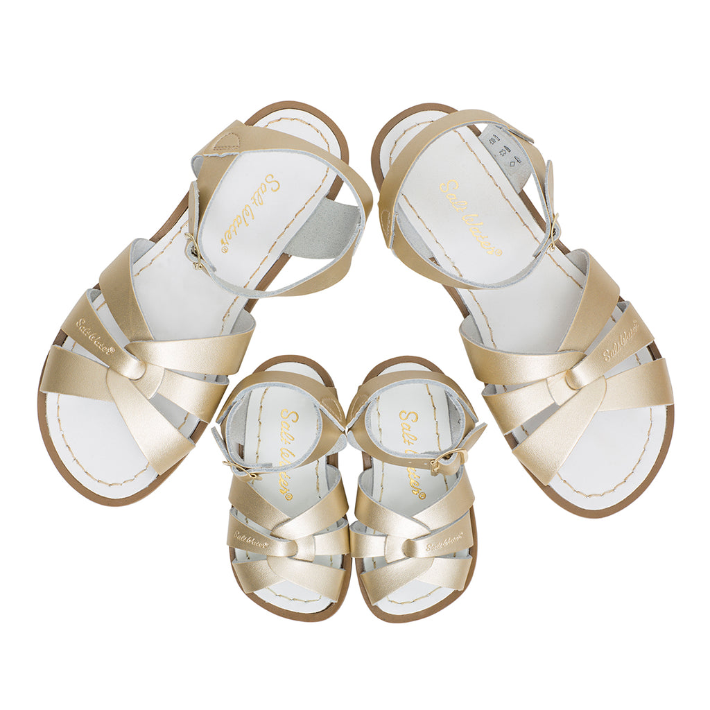 Original Sandals in Gold by Salt-Water