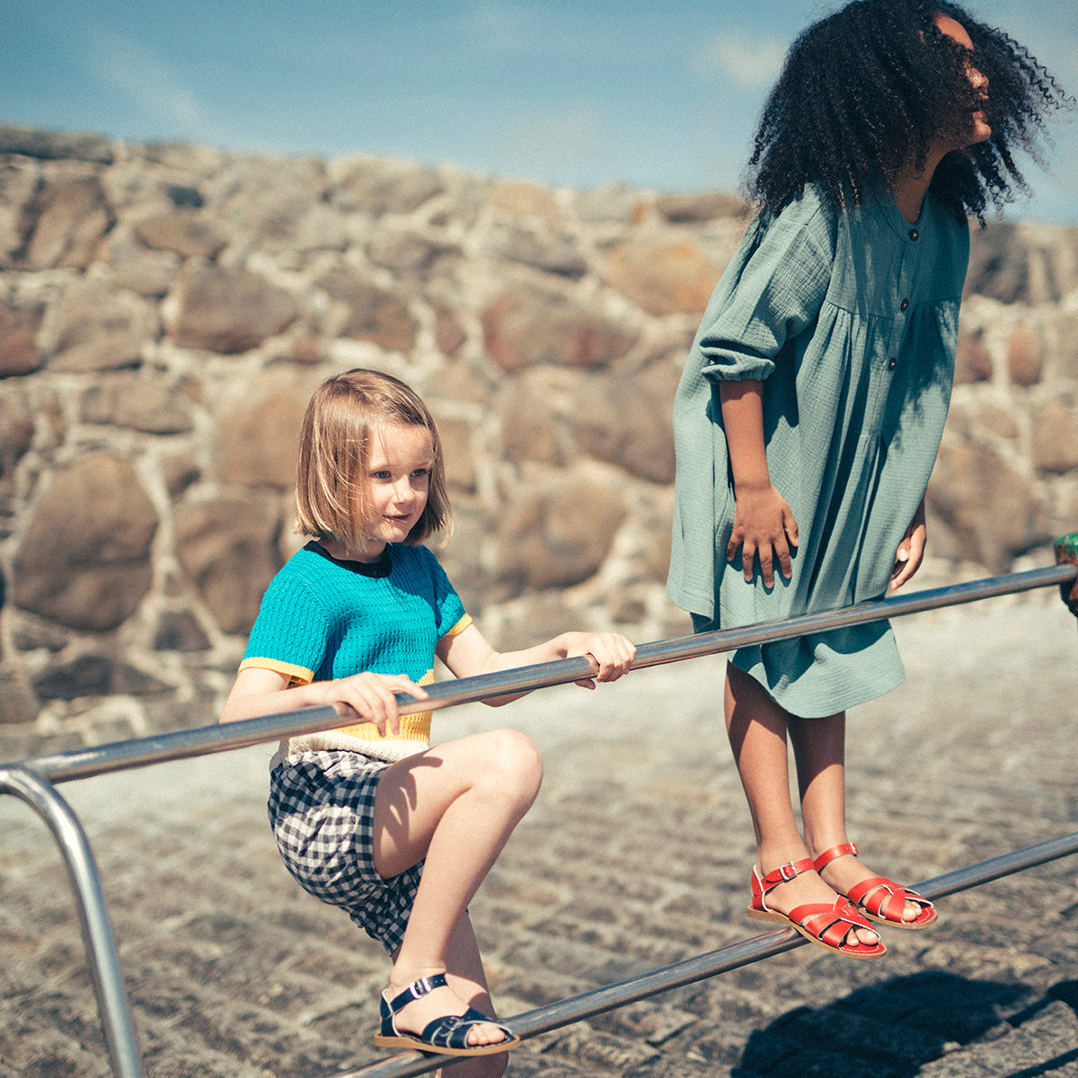 Original Sandals in Red by Salt-Water