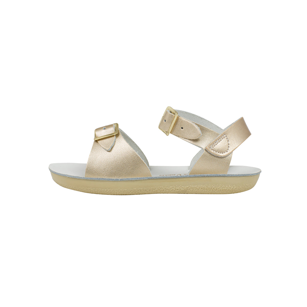 Surfer Sandals in Gold by Salt-Water