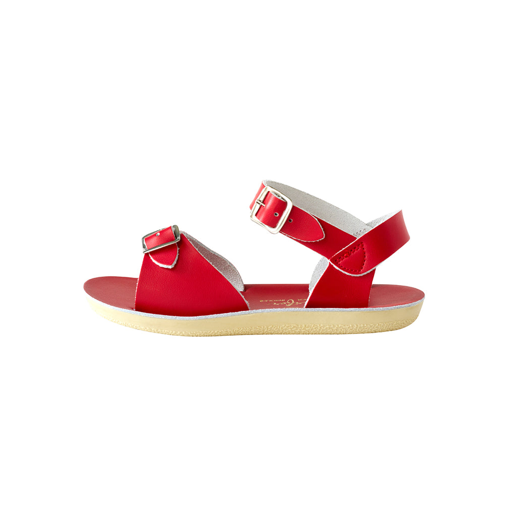 Surfer Sandals in Red by Salt-Water