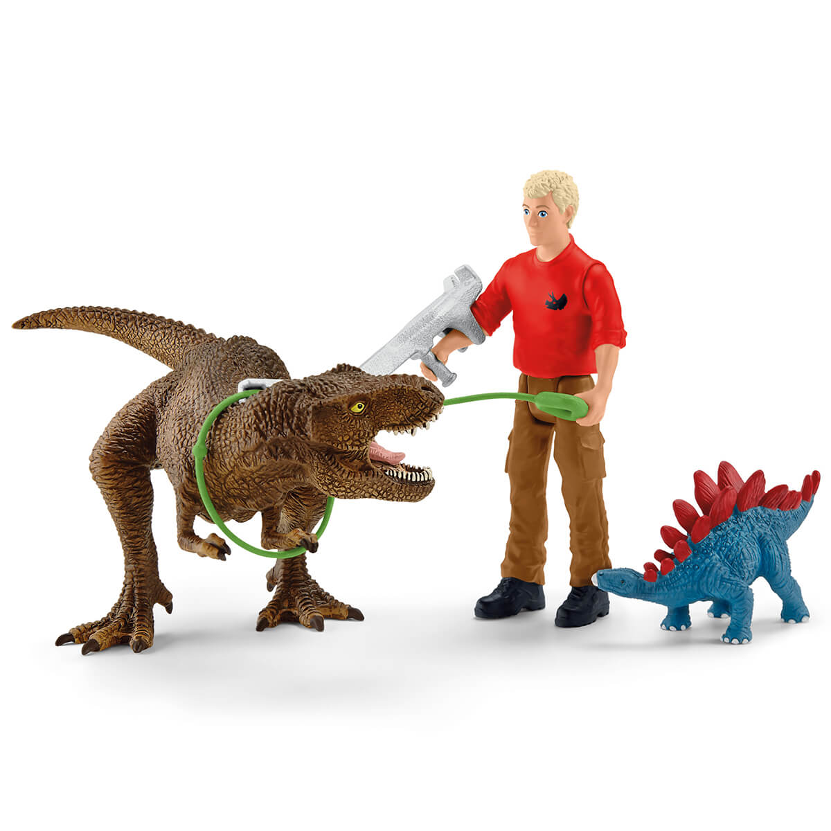 Tyrannosaurus Rex Attack Set by Schleich