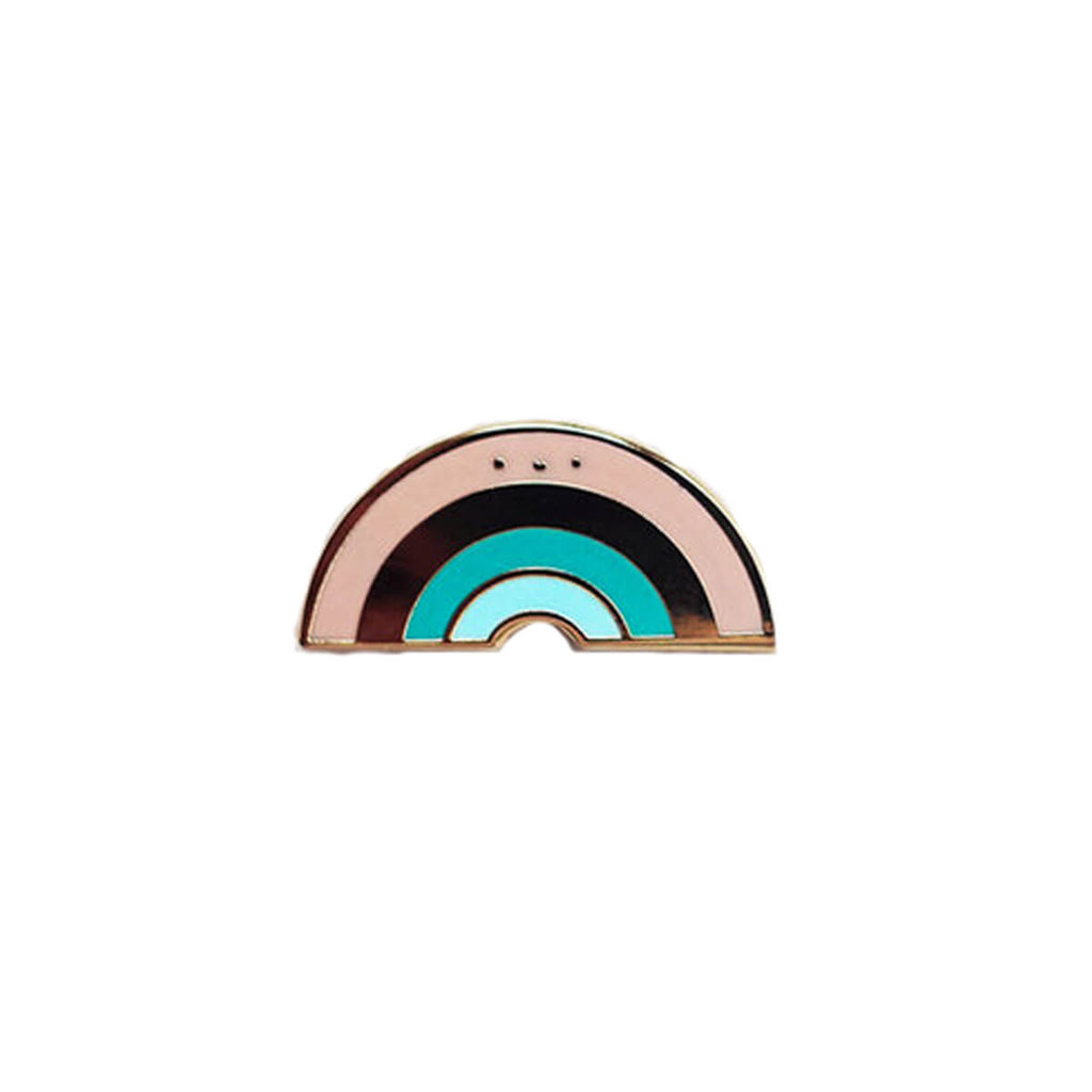 Rainbow Enamel Pin by Scout Editions