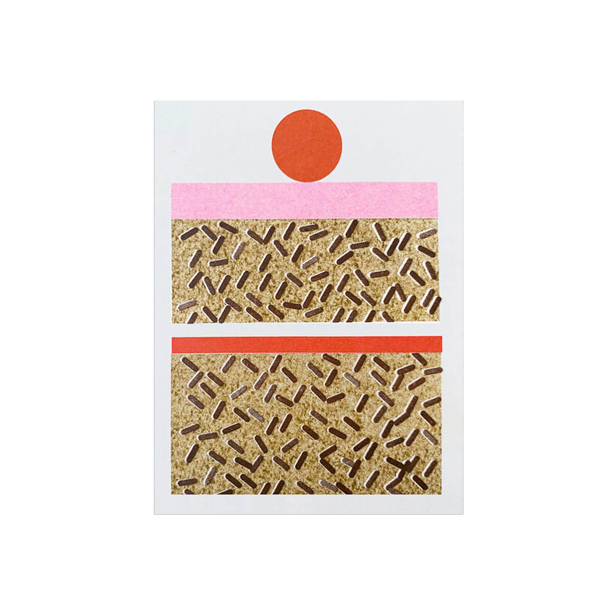 Birthday Cake Greetings Card by Scout Editions