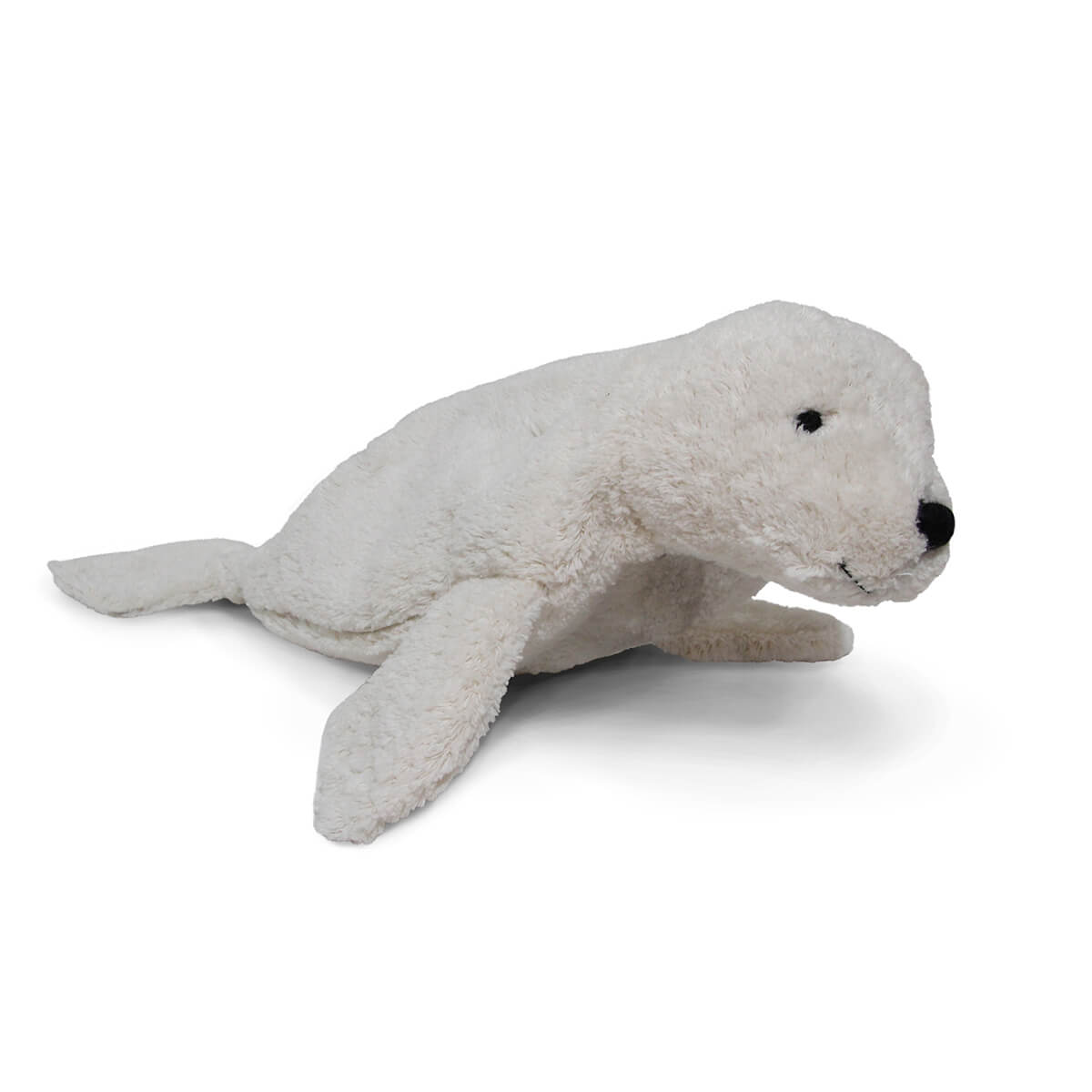 Seal Small Cuddly Animal in White by Senger Naturwelt – Junior Edition