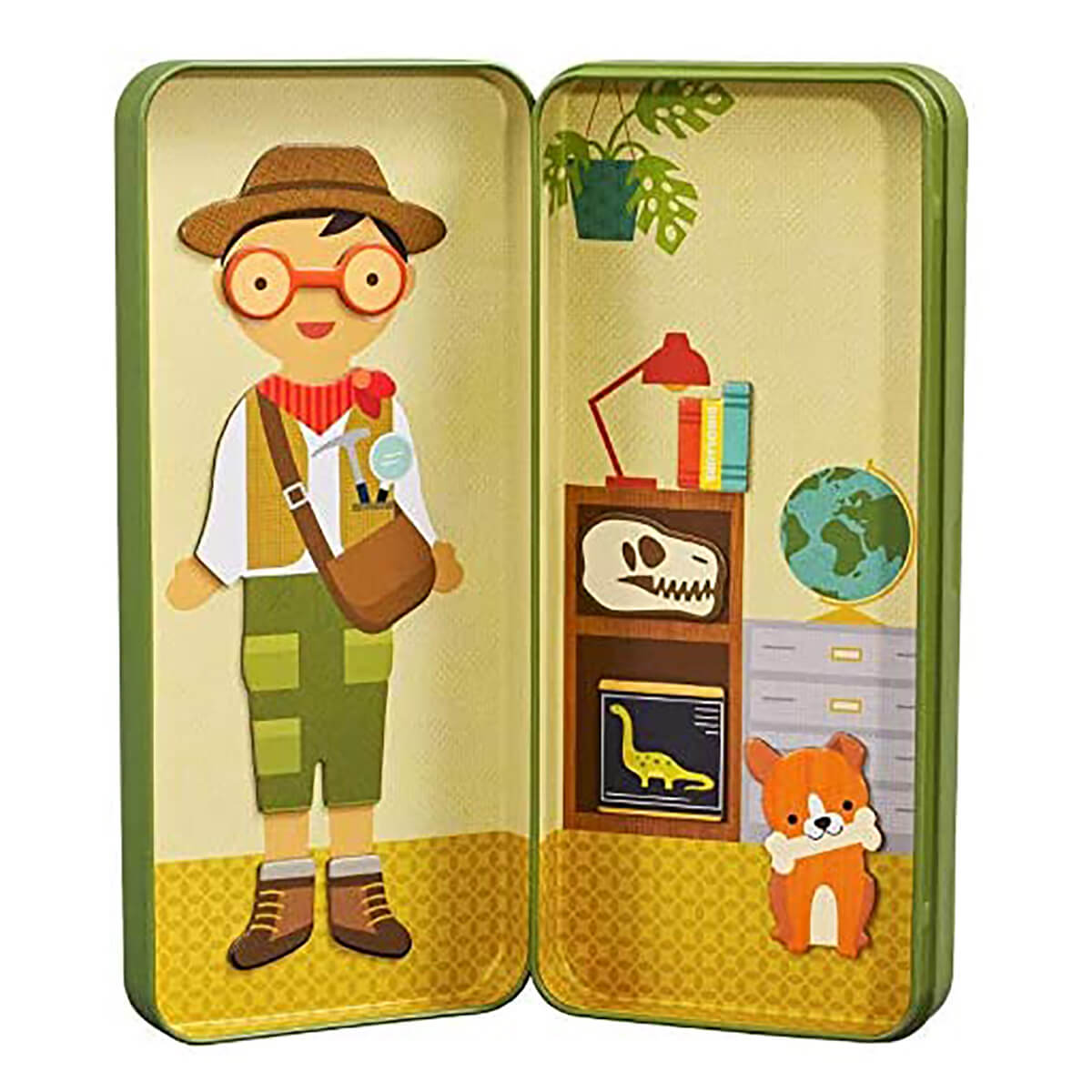 Shine Bright Dinosaur Discovery Magnetic Play Set by Petit Collage