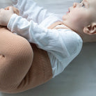 Footed Tights With Braces in Light Brown by Silly Silas