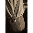 Footless Tights With Braces in Cacao Blend by Silly Silas