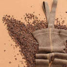 Footless Tights With Braces in Cacao Blend by Silly Silas