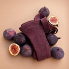 Footless Tights With Braces in Fig Blend by Silly Silas