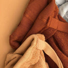 Teddy Warmy Footed Tights With Braces in Light Brown by Silly Silas