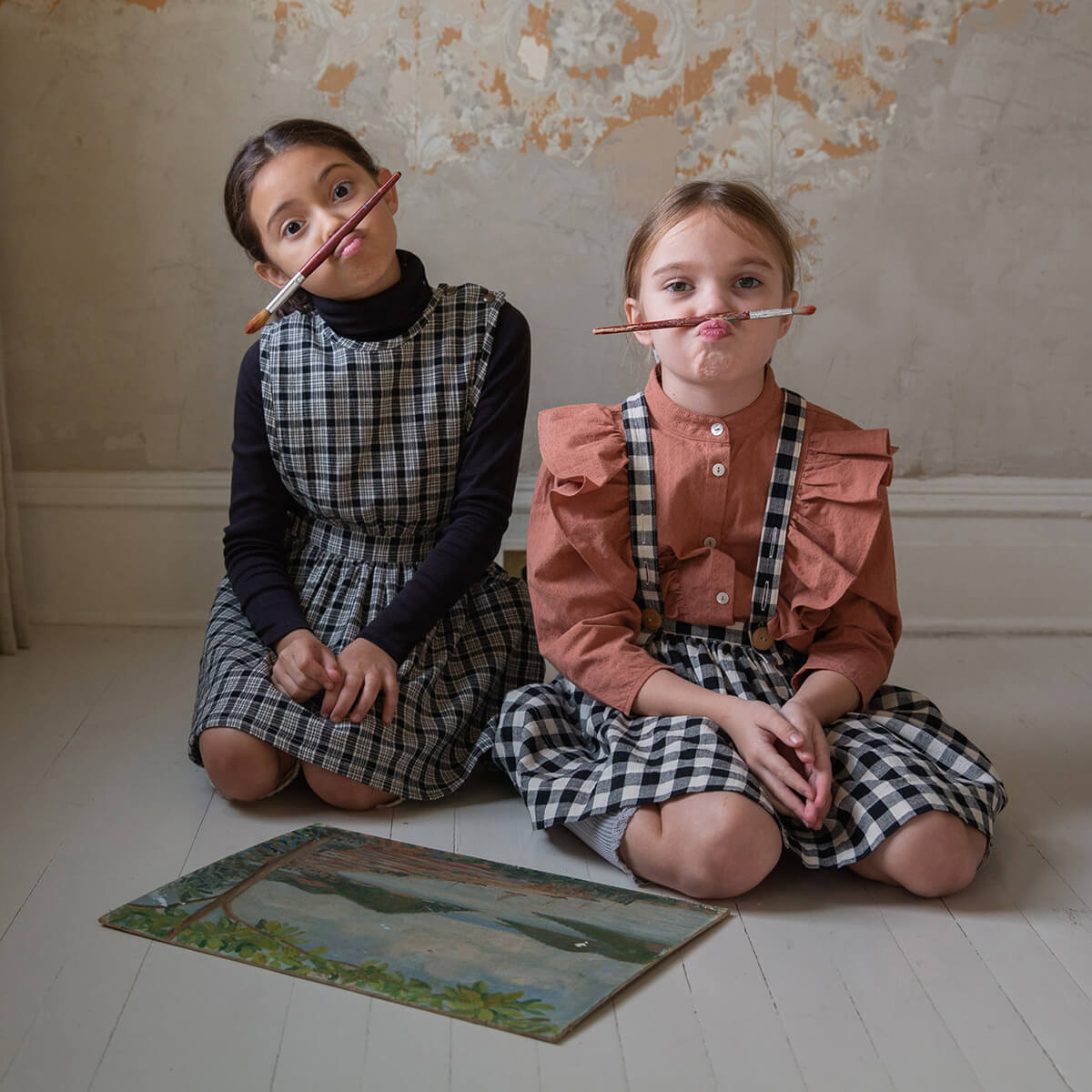 Tippi Pinafore in School Plaid by Soor Ploom - Last Ones In Stock  