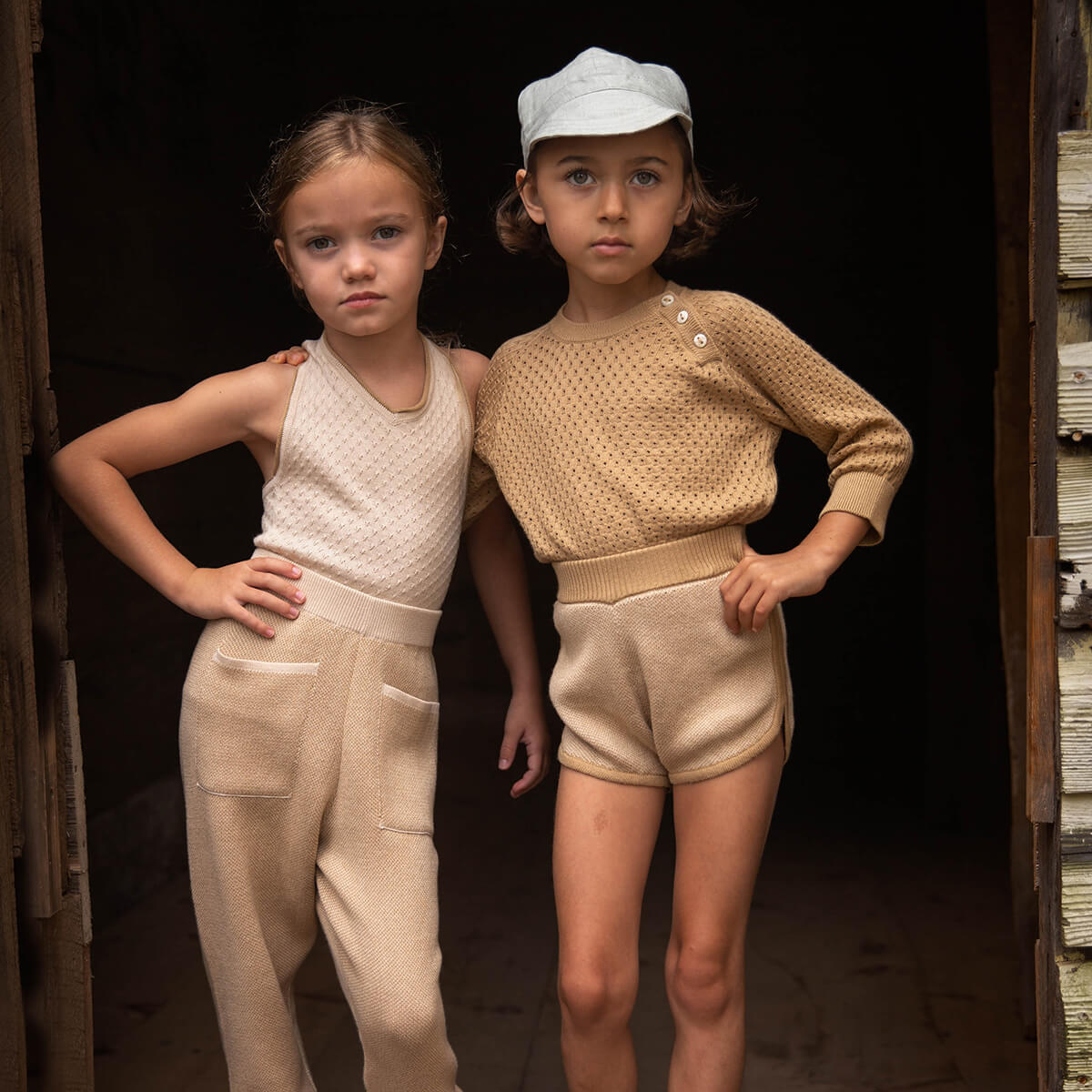 Wallis Shorts in Chai by Soor Ploom