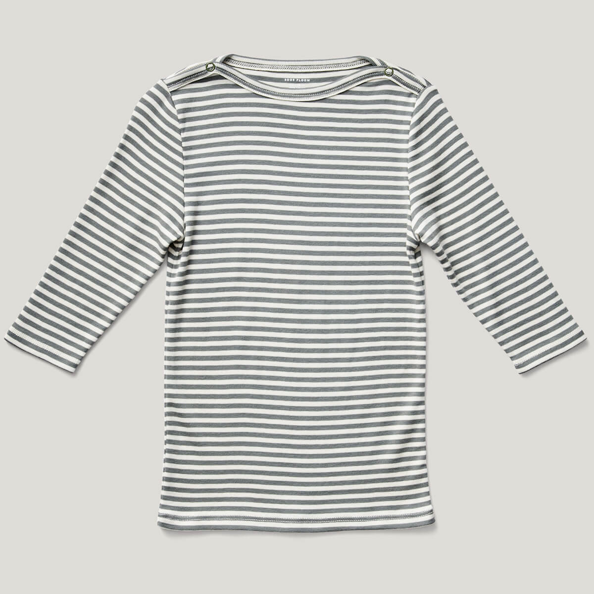 Snap Boat Tee in Stripe by Soor Ploom - Last One In Stock - 2