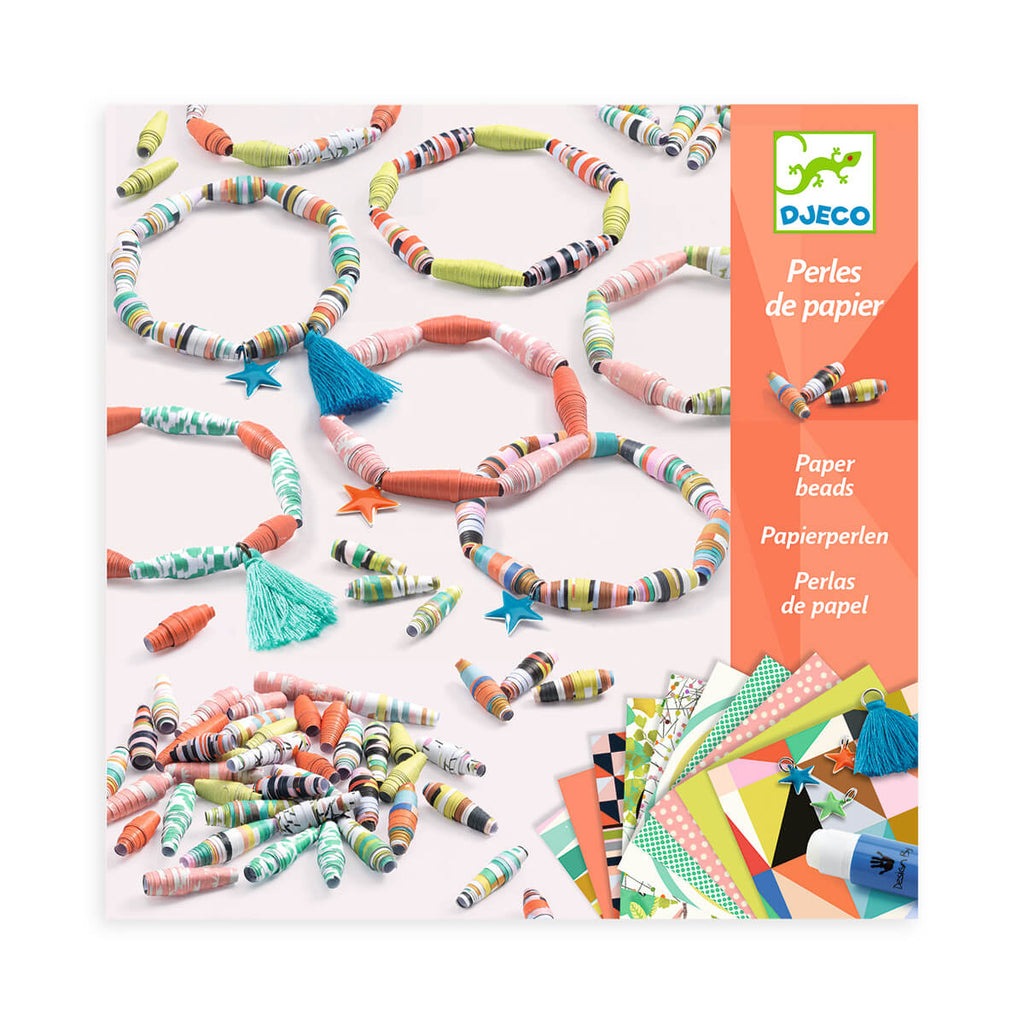 Spring Paper Beads Set by Djeco
