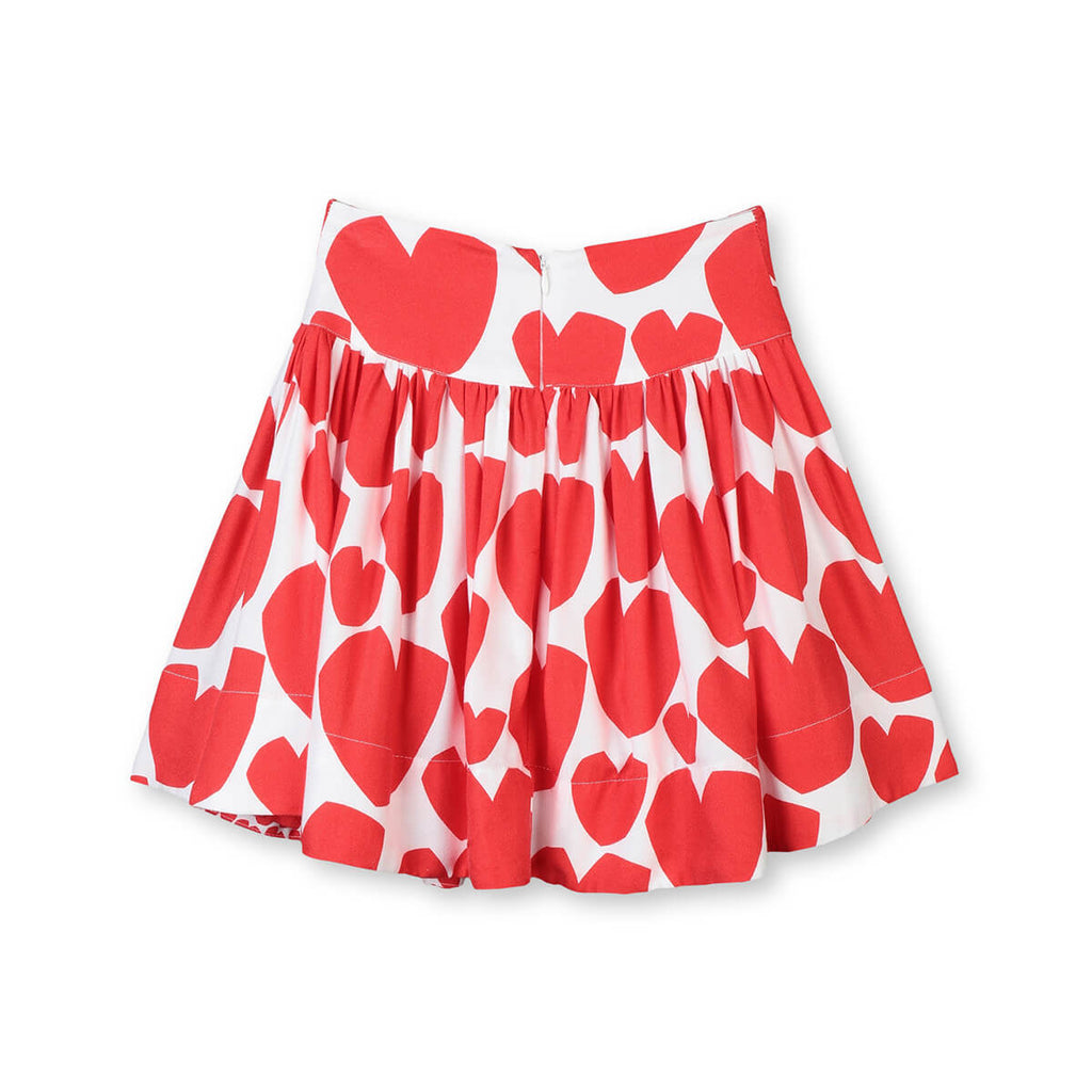 Hearts Viscose Skirt by Stella McCartney Kids - Last One In Stock - 14 Years