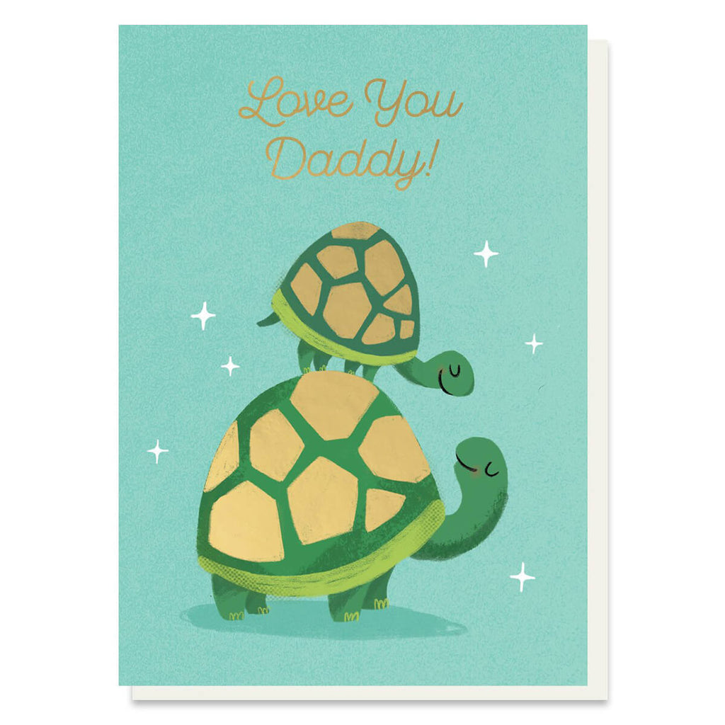 Love You Daddy Greetings Card by Stormy Knight