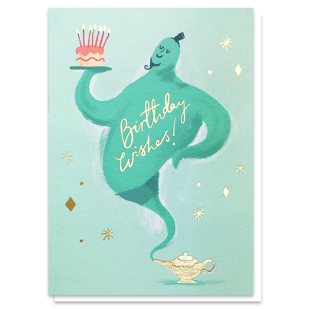 Birthday Wishes Greetings Card by Stormy Knight