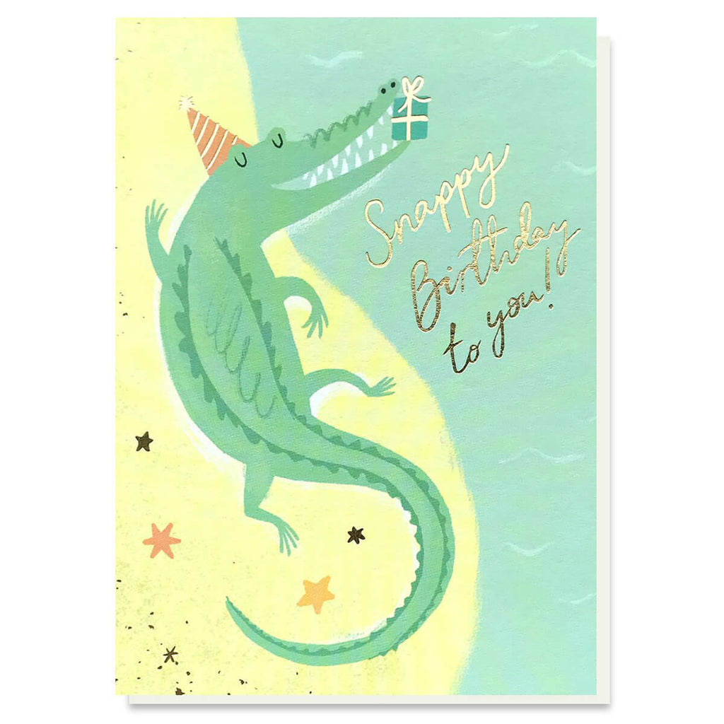 Snappy Birthday Greetings Card by Stormy Knight