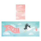 Beautiful Baby Girl Expanding Card by Stormy Knight