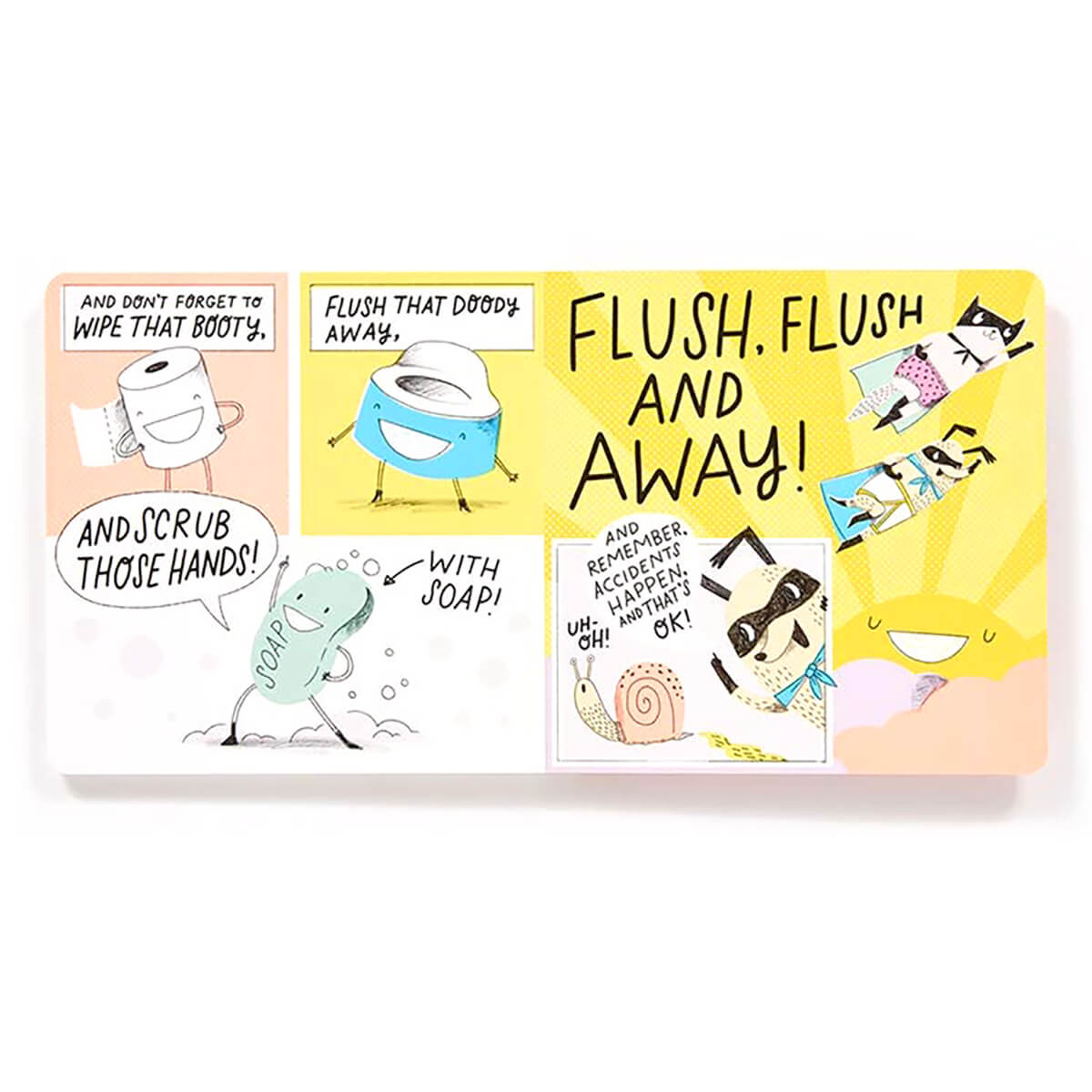 Super Pooper And Whizz Kid: Potty Power by Sabrina & Eunice Moyle