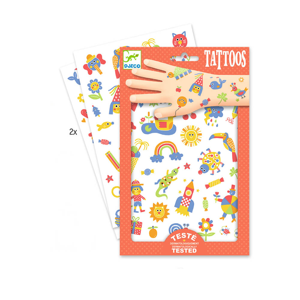 So Cute Tattoos by Djeco