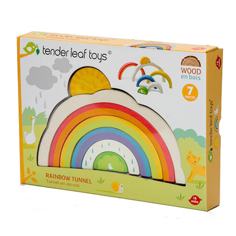 Rainbow Tunnel by Tender Leaf Toys