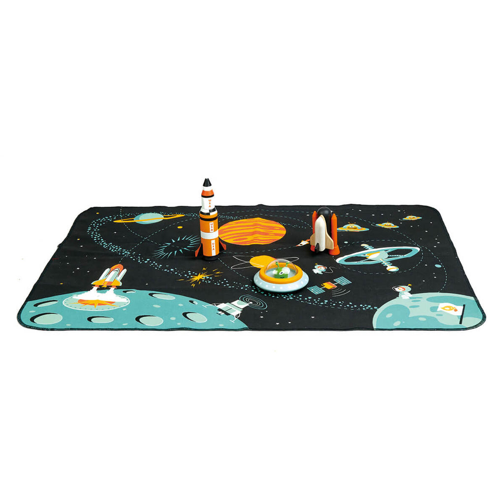 Space Adventure Play Mat Set by Tender Leaf Toys