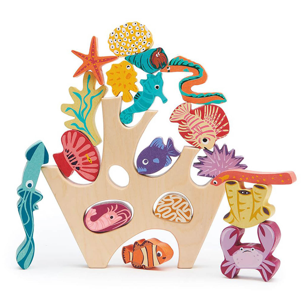 Stacking Coral Reef by Tender Leaf Toys
