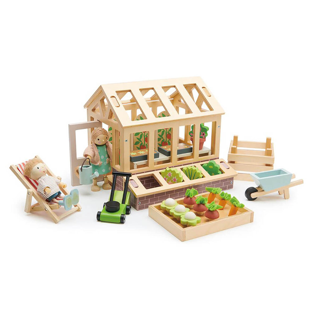 Greenhouse And Garden Set by Tender Leaf Toys
