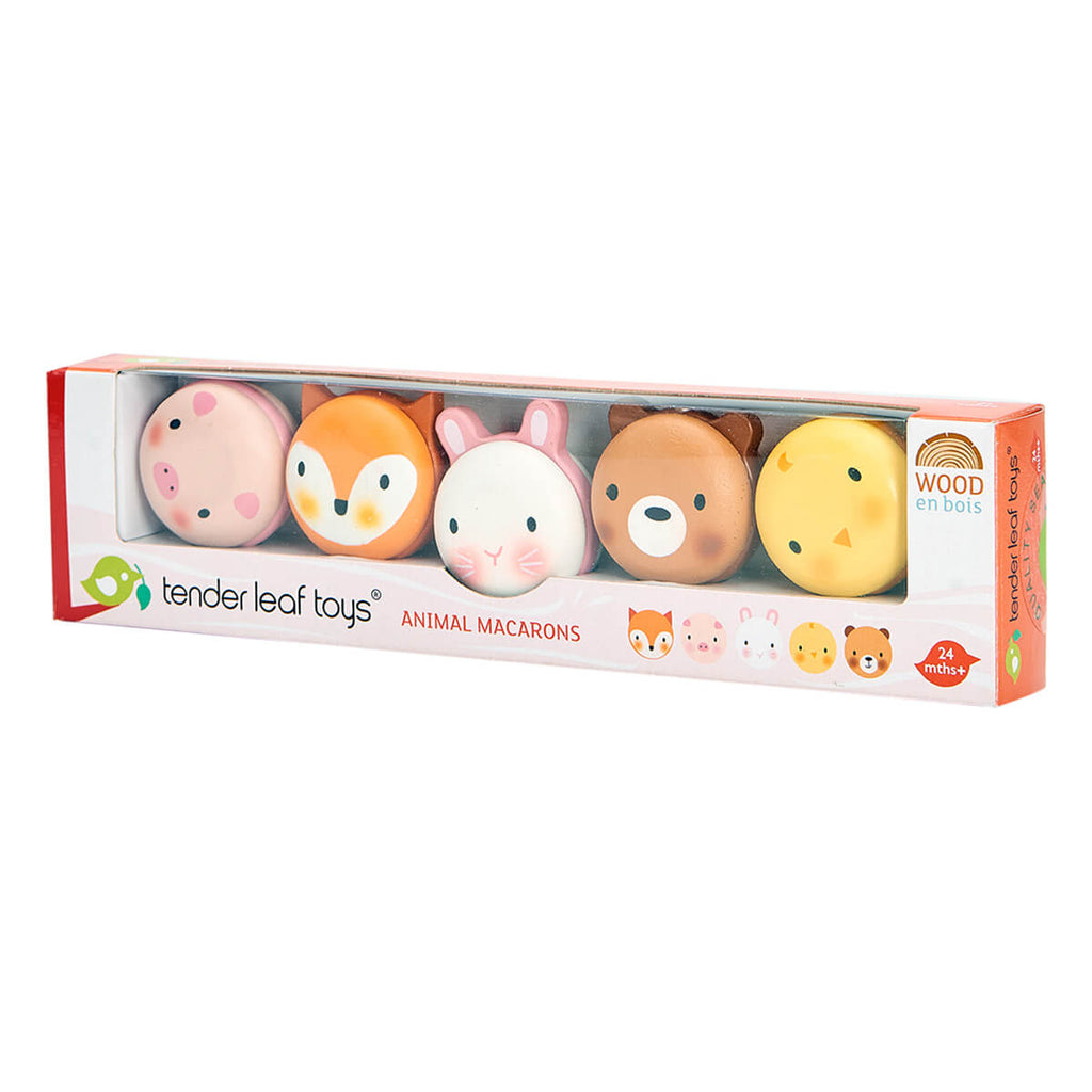 Animal Macarons by Tender Leaf Toys