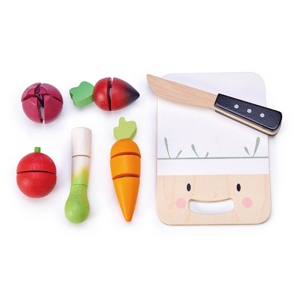 Mini Chef Chopping Board by Tender Leaf Toys
