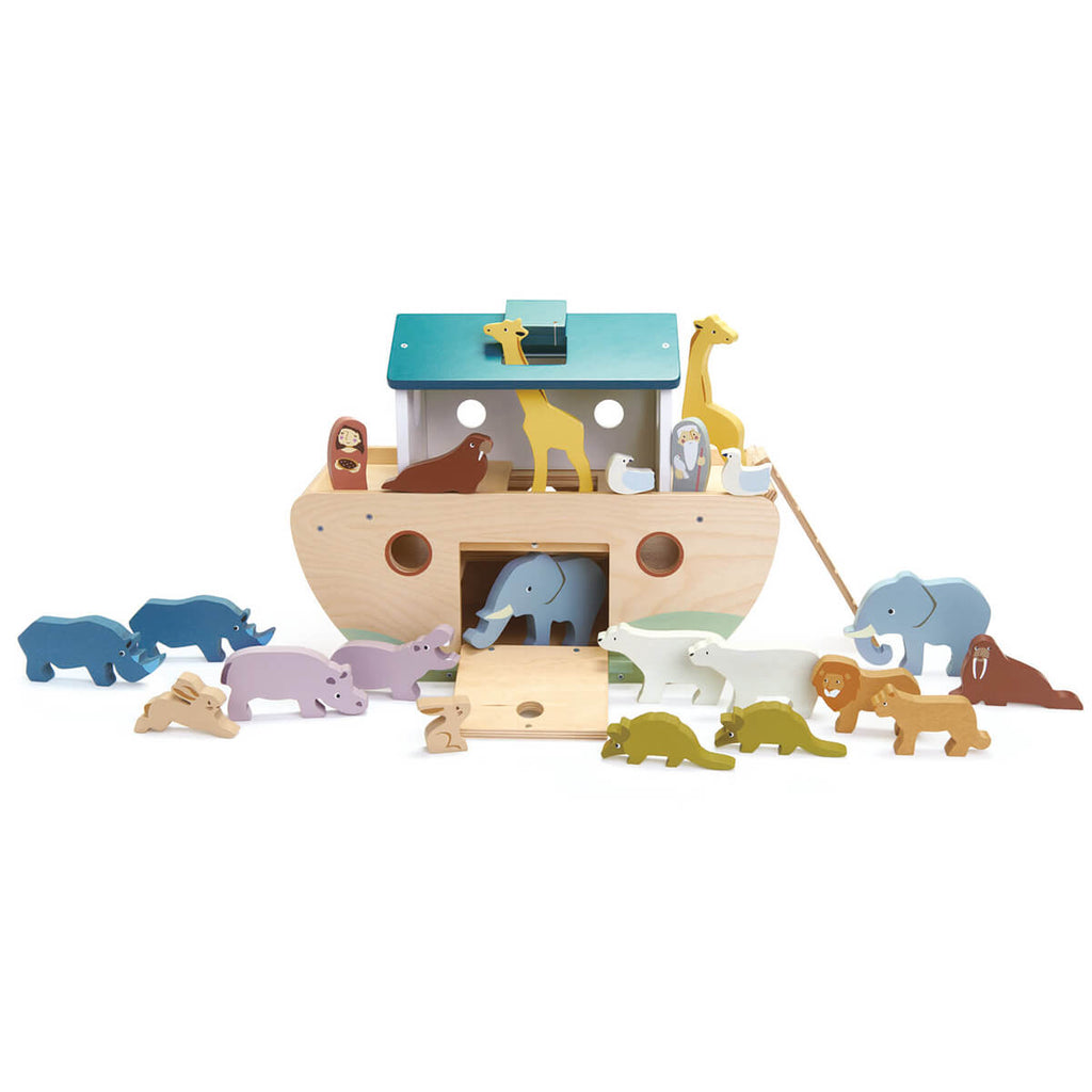 Noah's Wooden Ark by Tender Leaf Toys