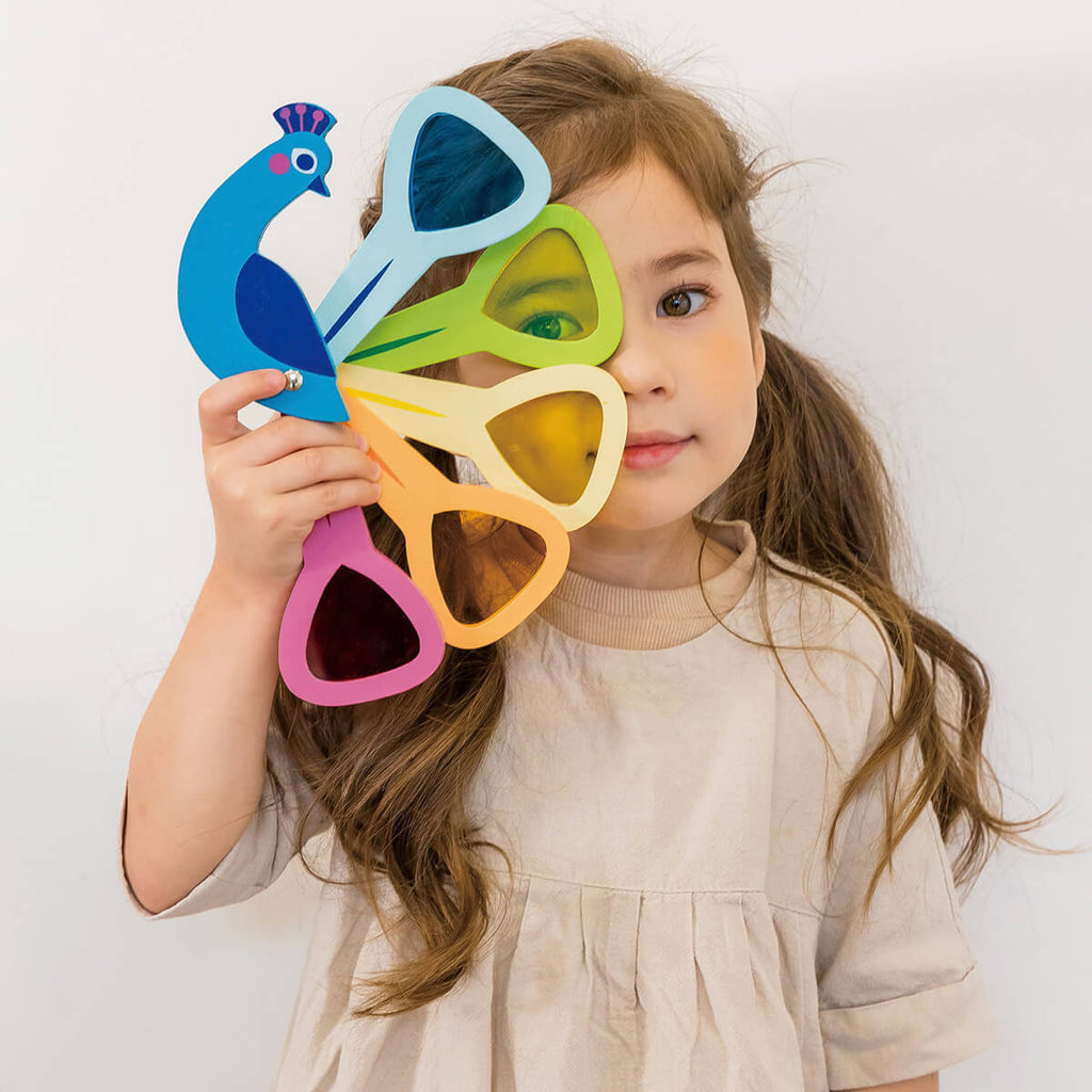 Peacock Colours by Tender Leaf Toys