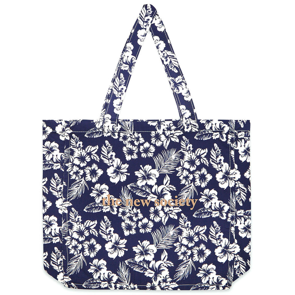 Hibiscus TNS Tote Bag by The New Society