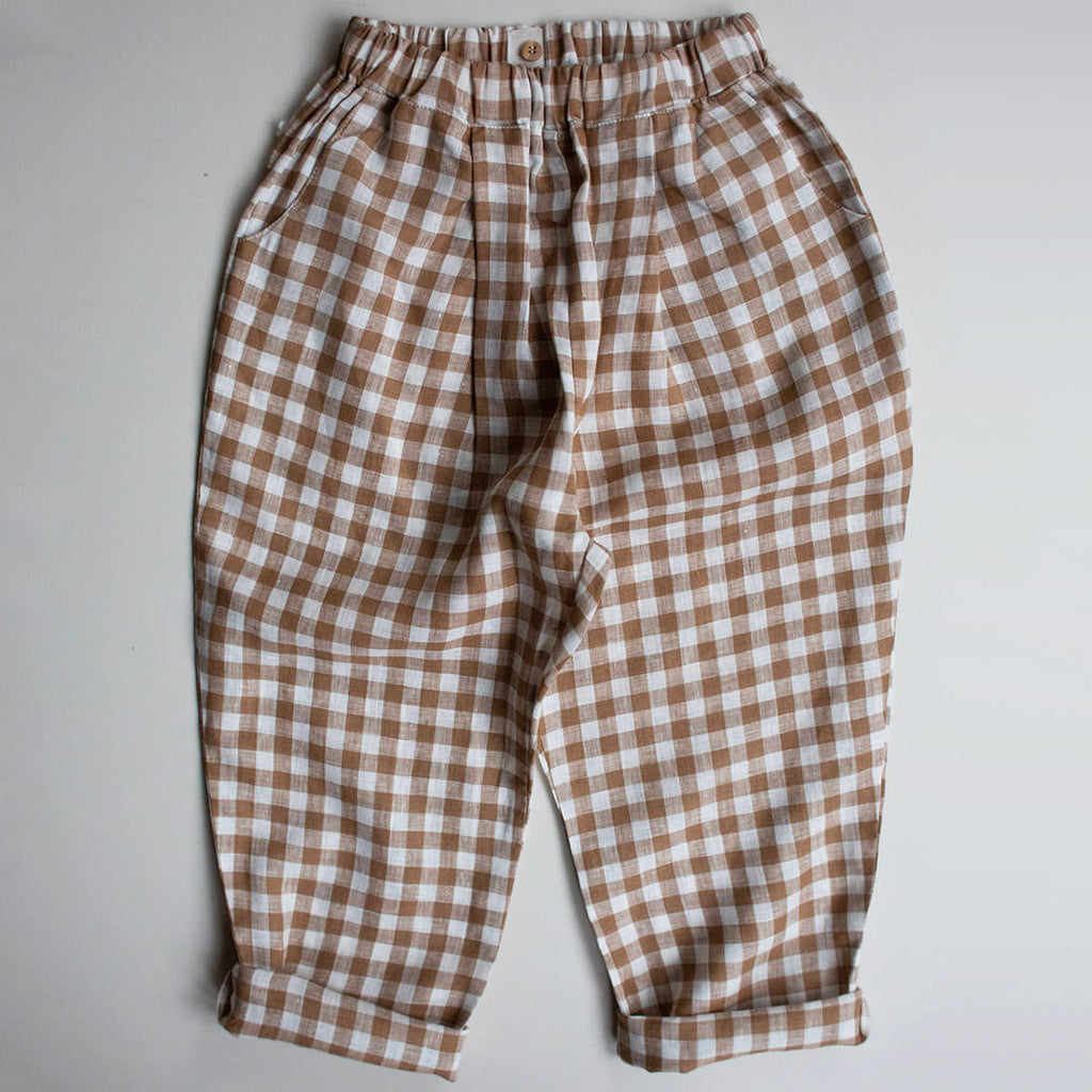The Gingham Trouser by The Simple Folk
