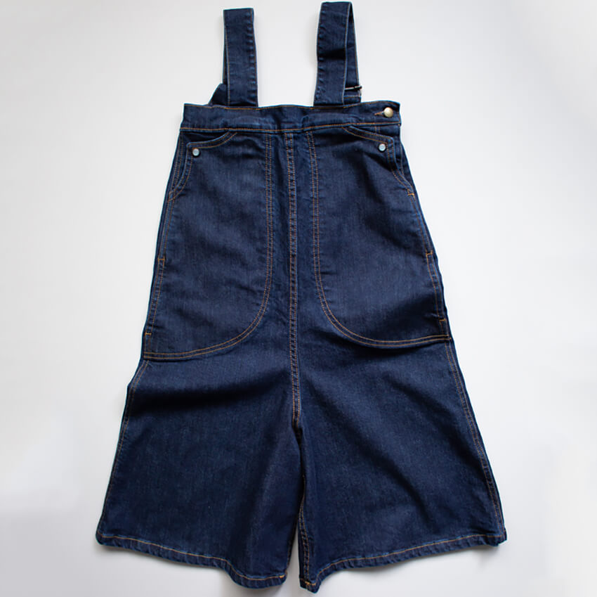 The Denim Wide Leg Overall by The Simple Folk