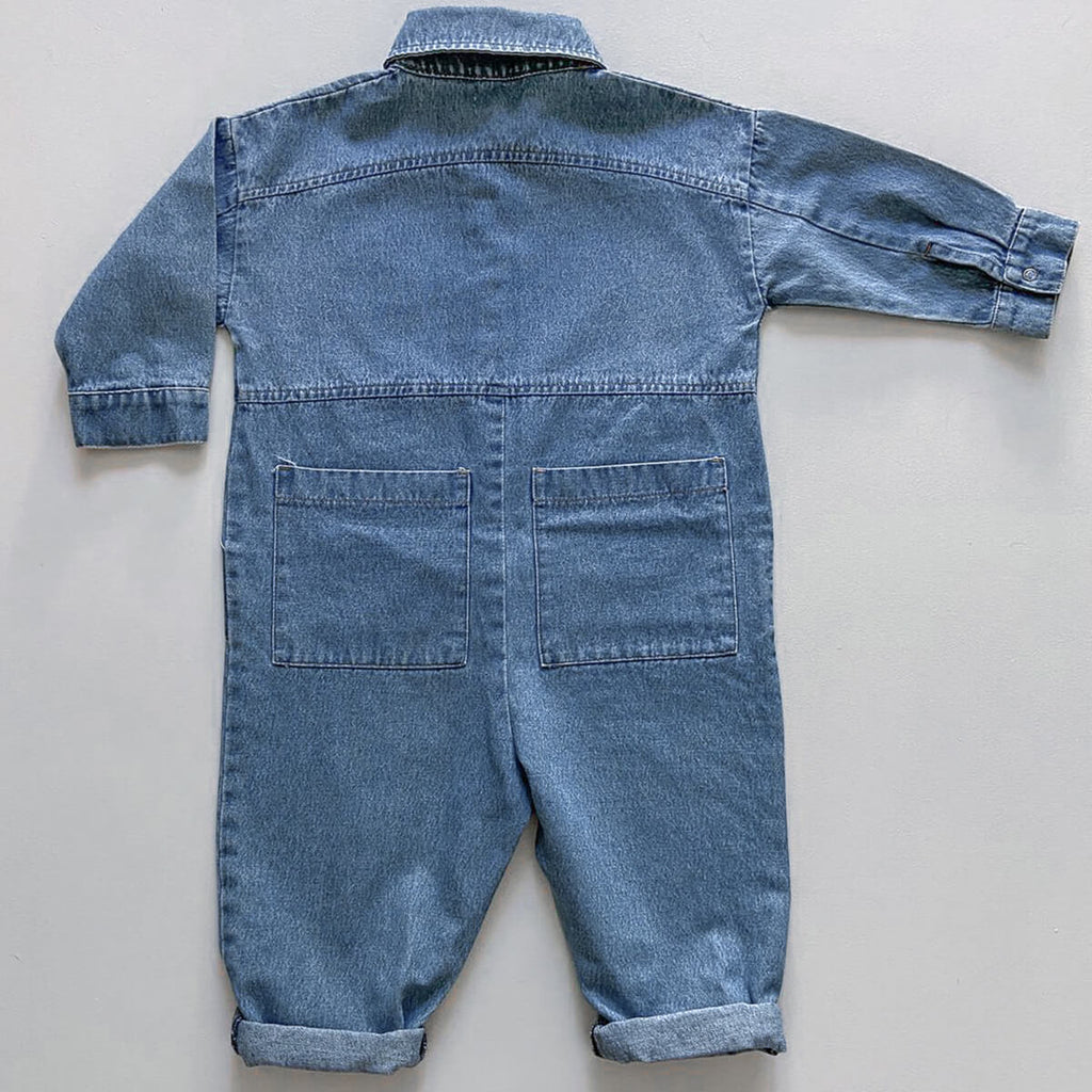The Denim Boiler Suit by The Simple Folk