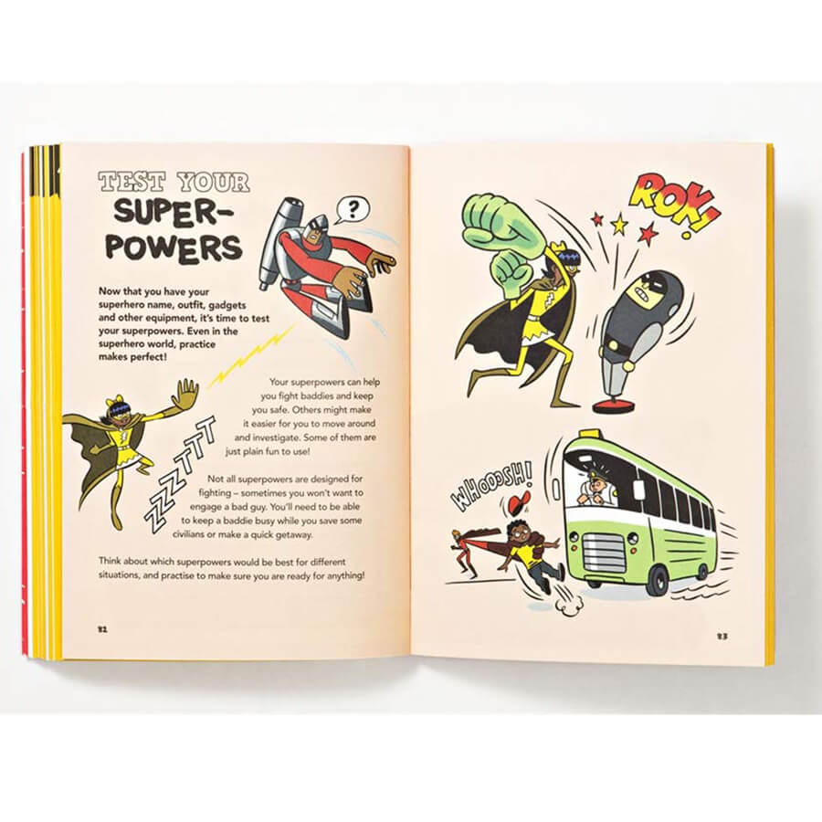 The Superhero Handbook: 20 Super Activities to Help You Save the World by James Doyle & Jason Ford