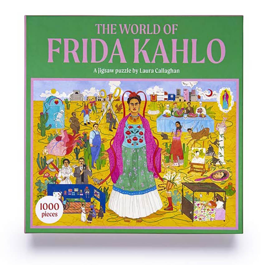 The World of Frida Kahlo 1000 Piece Jigsaw Puzzle by Laurence King Publishing