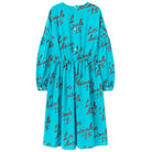 Tortoise Dress in Blue Los Animals by The Animals Observatory - Last Ones In Stock - 3-4 Years