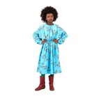 Tortoise Dress in Blue Los Animals by The Animals Observatory - Last Ones In Stock - 3-4 Years