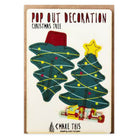 Christmas Tree Pop Out Decoration And Christmas Card by The Pop Out Card Company
