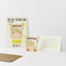 It's A Girl Pop Out Decoration And Greetings Card by The Pop Out Card Company