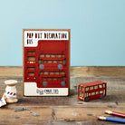 Bus Pop Out Decoration And Greetings Card by The Pop Out Card Company