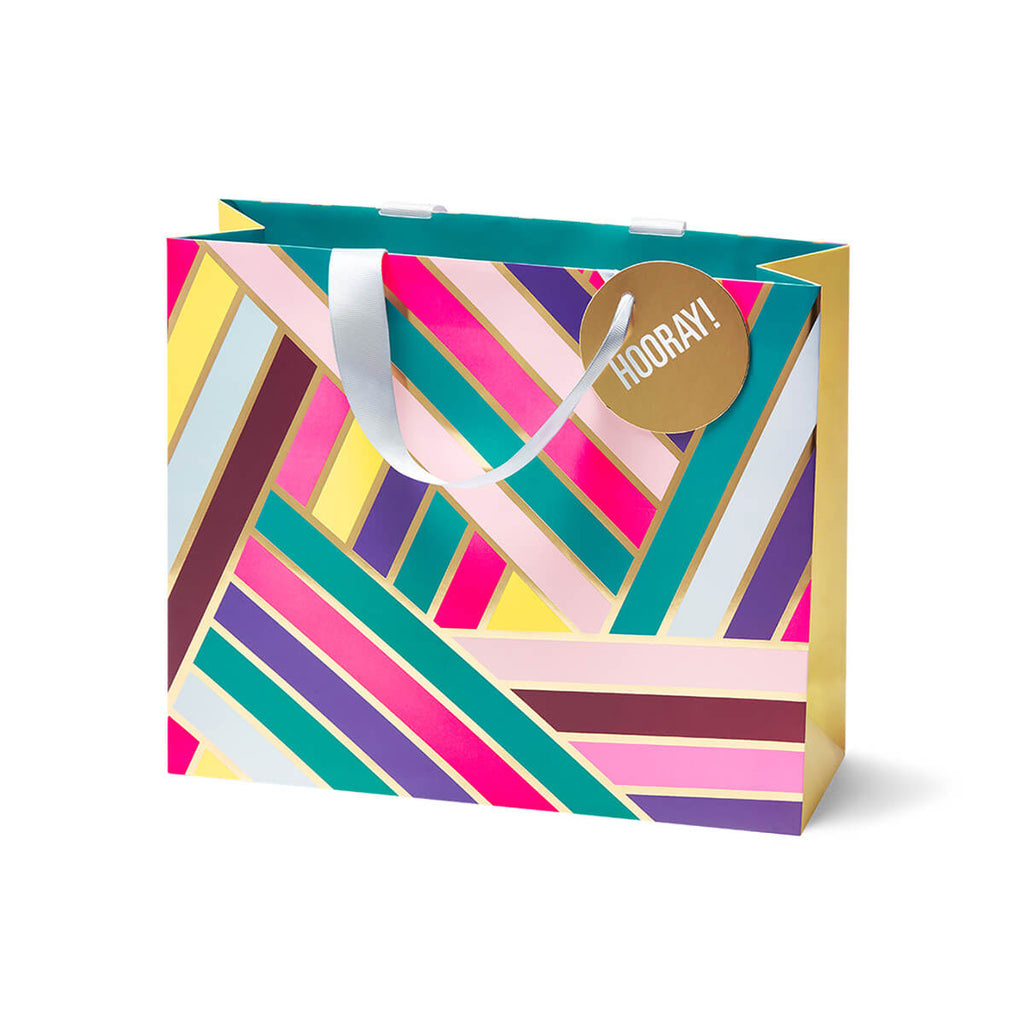 Hooray Medium Gift Bag by Kelly Hyatt for Lagom Design