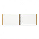 MD White Spiral Ring Notebook B6 by Traveler's Company